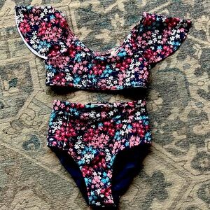 Olivier London Kids Floral Swimsuit